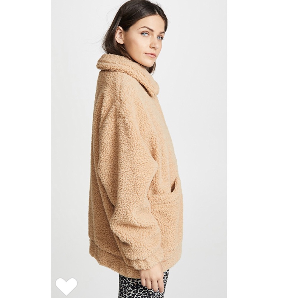 I.AM.GIA Camel Pixie Teddy Coat - Picture 5 of 8